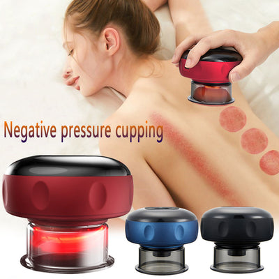 Smart Breathing Cupping Massager – 12-Speed Therapy for Pain Relief, Detox & Body Sculpting