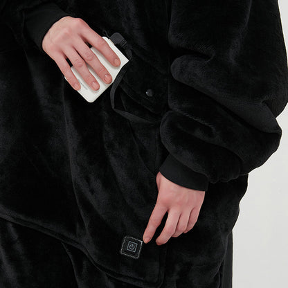 Heated Wearable Blanket Hoodie