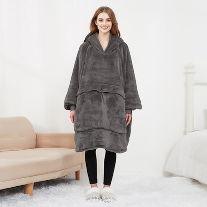 Heated Wearable Blanket Hoodie