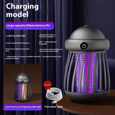USB Mosquito Killer Lamp – Silent, Low-Radiation Insect Trap for Indoor & Outdoor Use