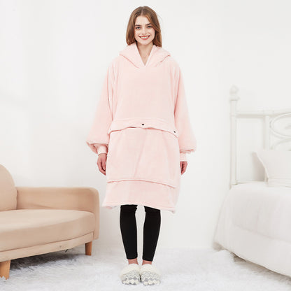 Heated Wearable Blanket Hoodie
