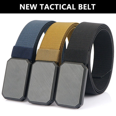 Magnetic Tactical Belt for Men – Military-Grade Survival & Outdoor Canvas Gear