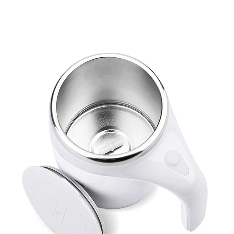 Automatic Self-Stirring Mug – Rechargeable Magnetic Coffee Cup for Home & Travel