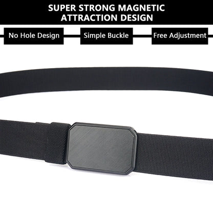 Magnetic Tactical Belt for Men – Military-Grade Survival & Outdoor Canvas Gear
