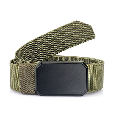 Magnetic Tactical Belt for Men – Military-Grade Survival & Outdoor Canvas Gear