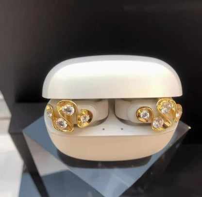 Diamond Bluetooth Ear Clip Earbuds