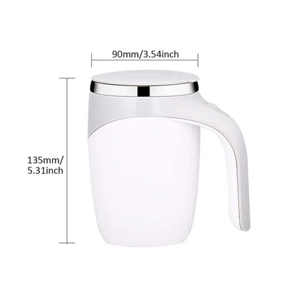 Automatic Self-Stirring Mug – Rechargeable Magnetic Coffee Cup for Home & Travel