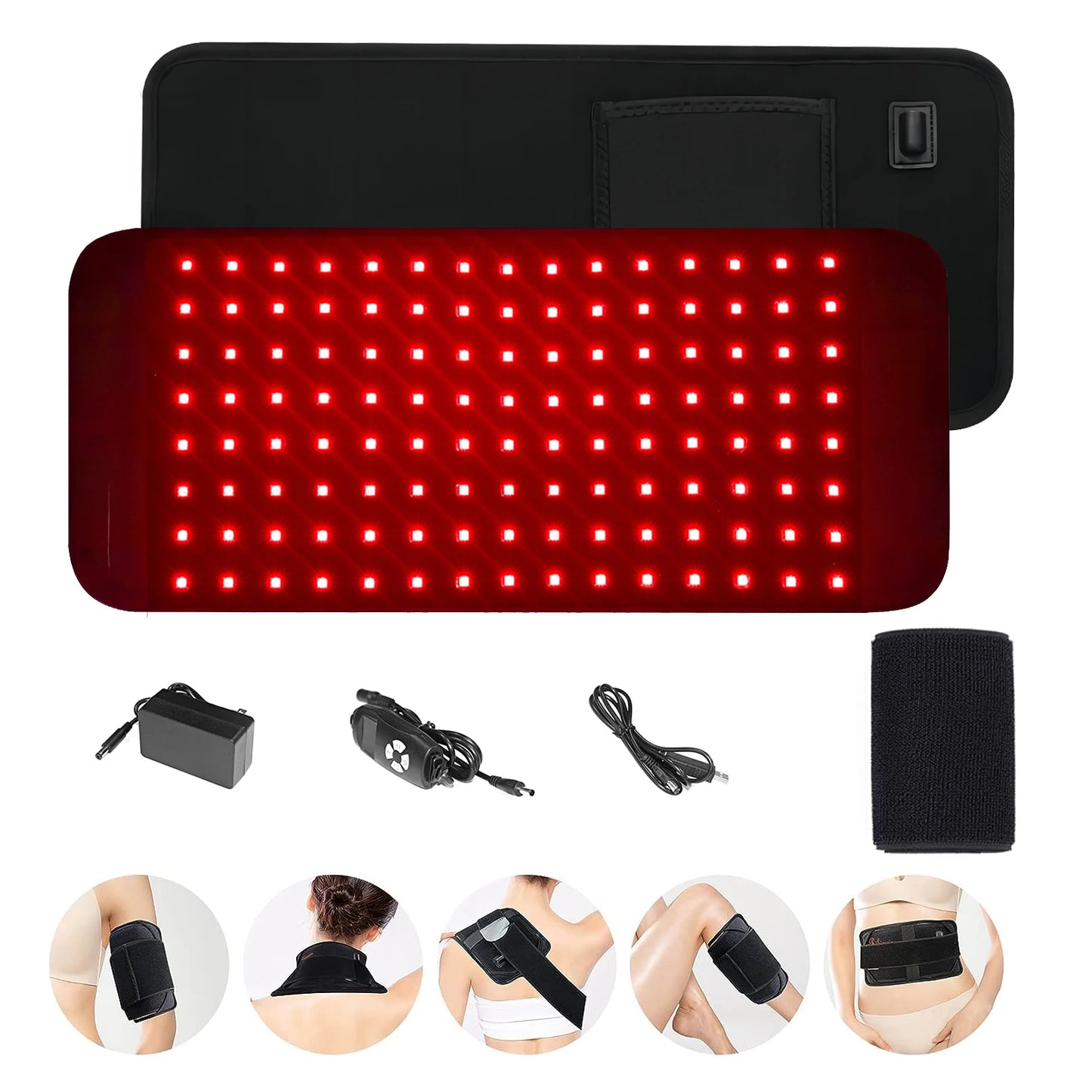 Red Light Therapy Belt – Pain Relief for Inflammation & Menstrual Cramps