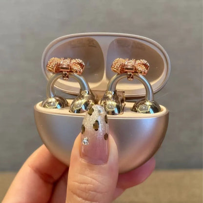 Diamond Bluetooth Ear Clip Earbuds