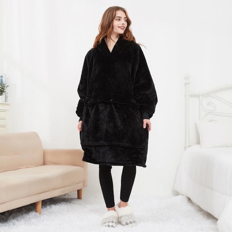 Heated Wearable Blanket Hoodie