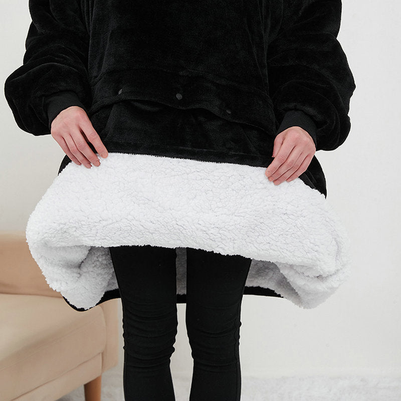 Heated Wearable Blanket Hoodie