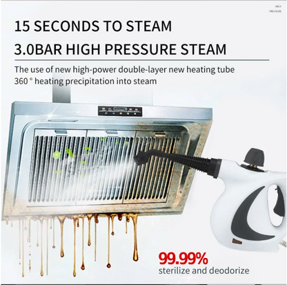 Steamergy™ – High-Pressure Handheld Steam Cleaner.